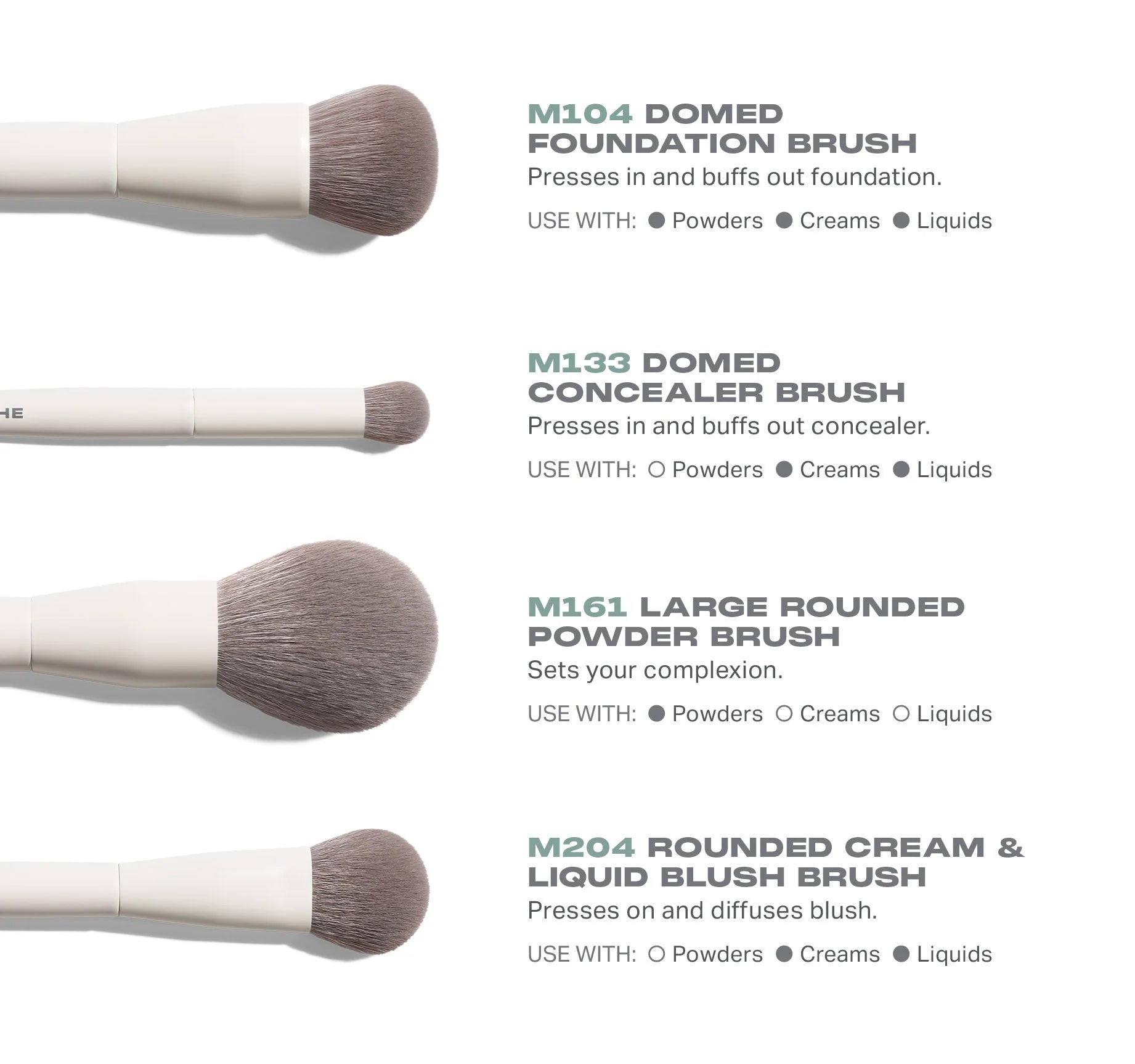 Morphe makeup brushes
